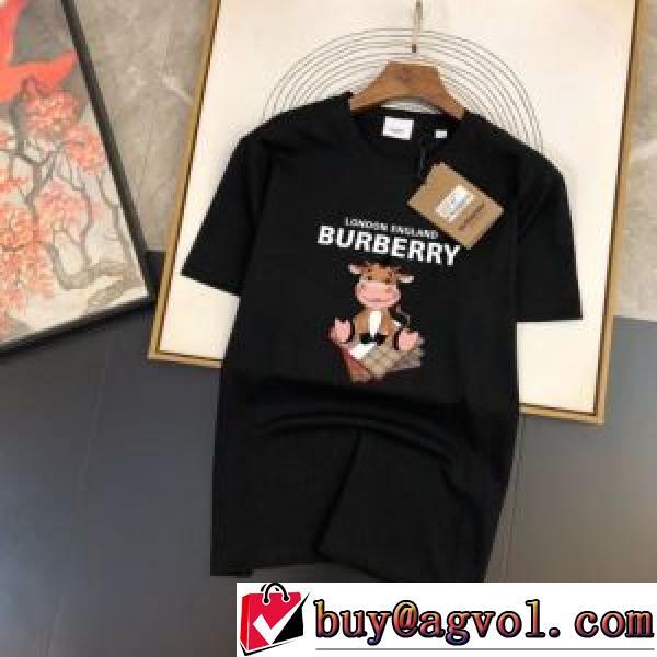 バーバリー BURBERRY 上質 大人気！ 3色可選 半袖Tシャツ 2026春夏 BURBERRYスーパーコピー 代引