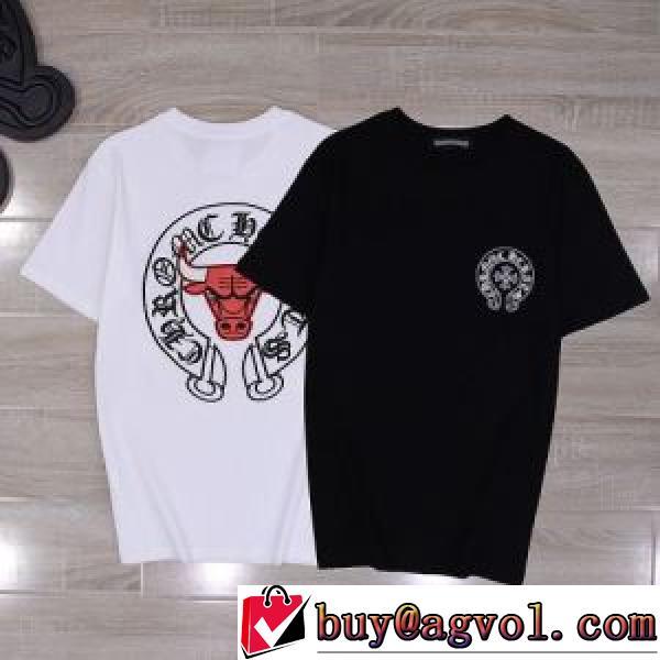 2色可選 CHROME HEARTSブランド コピー 2026春夏 クロムハーツ CHROME HEARTS 半袖Tシャツ お洒落に魅せる