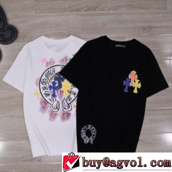2025春夏 クロムハーツ CHROME HEARTS CHROME HEARTSブランドスーパーコピー 2色可選 おすすめ/オススメ 半袖Tシャツ