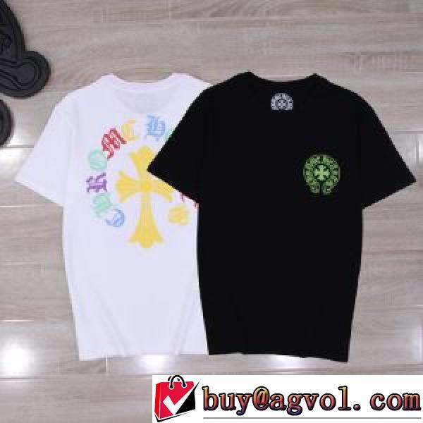 CHROME HEARTSブランド コピー 2026春夏 2色可選 半袖Tシャツ クロムハーツ CHROME HEARTS 【激安】
