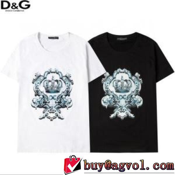 ドルチェ＆ガッバーナ Dolce&Gabbana  半袖Tシャツ 2色可選 D&Gコピーブランド 2025春夏 大人のおしゃれに