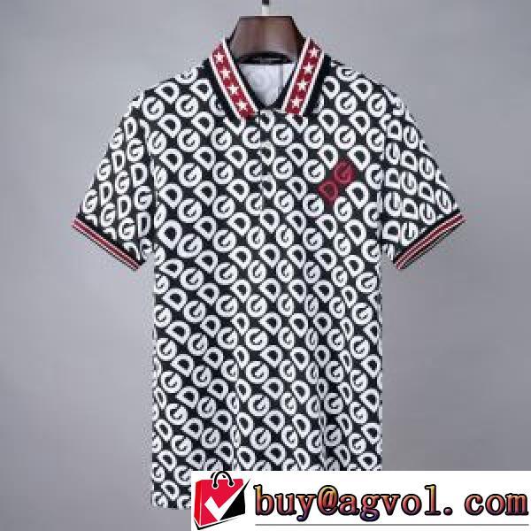 ドルチェ＆ガッバーナ Dolce&Gabbana 半袖Tシャツ 3色可選 2025春夏 D&Gブランド 偽物 通販 一味違うケーブル編みが魅力満点