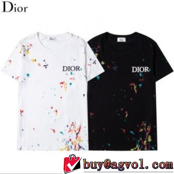 ディオール DIOR 2026春夏 大人っぼい DIORブランド コピー 2色可選 半袖Tシャツ