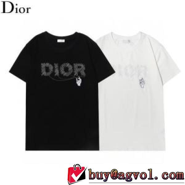 DIORスーパーコピー 代引 2色可選 半袖Tシャツ オリジナル ディオール DIOR 2026春夏 