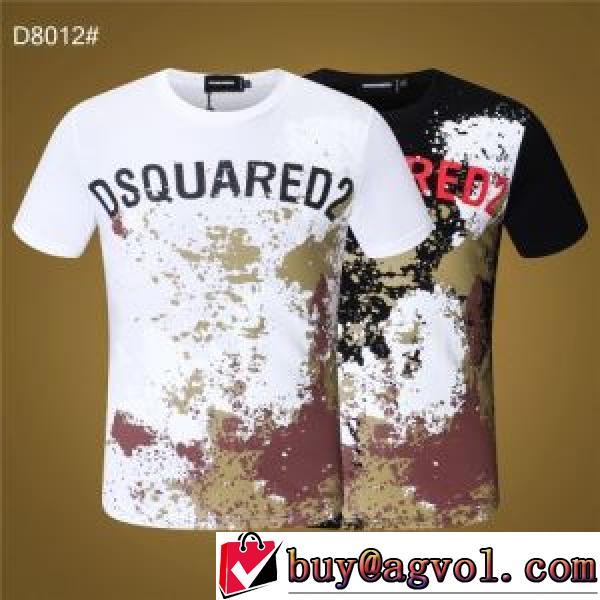 2026春夏 ディースクエアード DSQUARED2 2色可選 DSQUARED2コピー ブランド 半袖Tシャツ 超人気美品◆