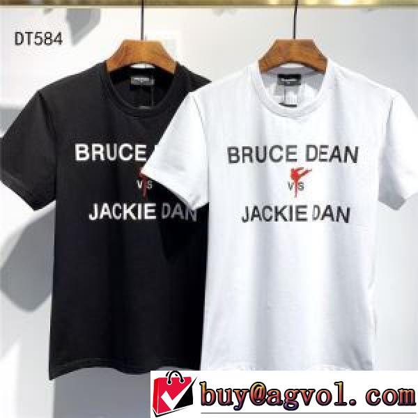 半袖Tシャツ DSQUARED2スーパーコピー ディースクエアード DSQUARED2 2026春夏 大人っぼい 2色可選
