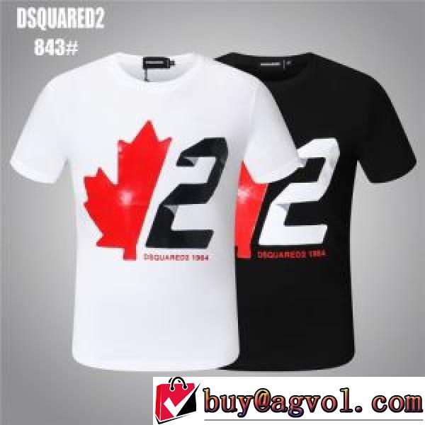 半袖Tシャツ 2色可選 人気激売れ ディースクエアード DSQUARED2 DSQUARED2スーパーコピー 代引 2026春夏