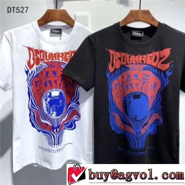 DSQUARED2スーパーコピー ディースクエアード DSQUARED2 2026春夏 2色可選 抜群の雰囲気が作れる! 半袖Tシャツ