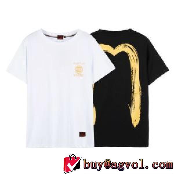 半袖Tシャツ 2色可選 EVISU偽物ブランド 2026春夏 スタイルアップ効果 エヴィス EVISU