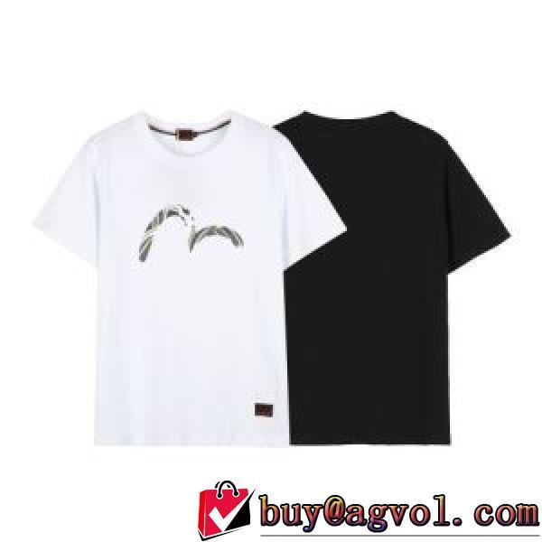 EVISUブランド 偽物 通販 2色可選 半袖Tシャツ エヴィス EVISU 2026春夏 おすすめ/オススメ 