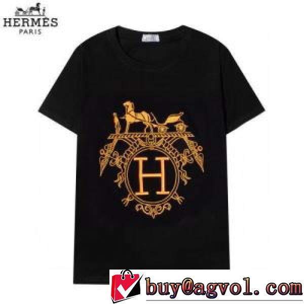3色可選 半袖Tシャツ エルメス HERMES 個性派 2026春夏 HERMESブランドスーパーコピー