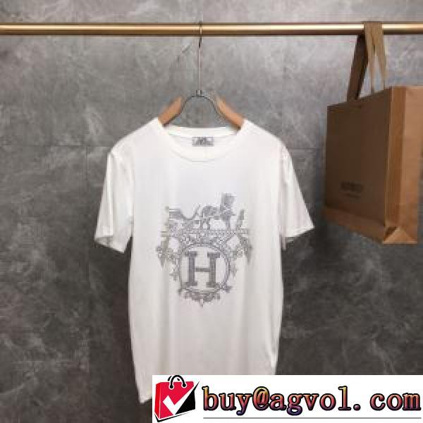 2026春夏 HERMESブランドコピー 2色可選 半袖Tシャツ エルメス HERMES めちゃくちゃお得