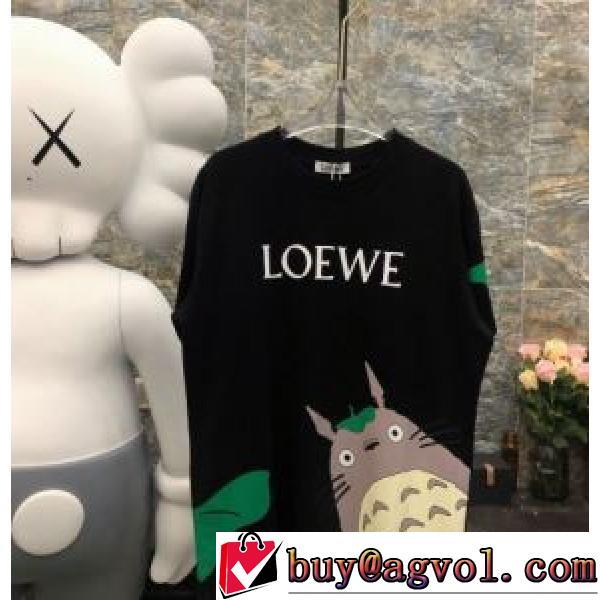 2026春夏 大人気☆NEW!!  LOEWEコピー 2色可選 ロエベ LOEWE 半袖Tシャツ
