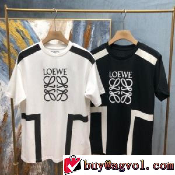 ロエベ LOEWE 2026春夏 大人のおしゃれに 半袖Tシャツ 2色可選 LOEWEスーパーコピー