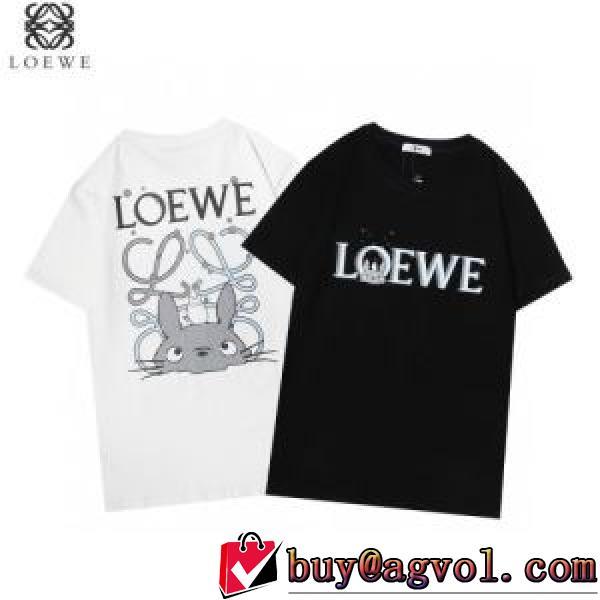 2026春夏 ロエベ LOEWE 2色可選 LOEWEブランドコピー 贈り物にも◎ 半袖Tシャツ 