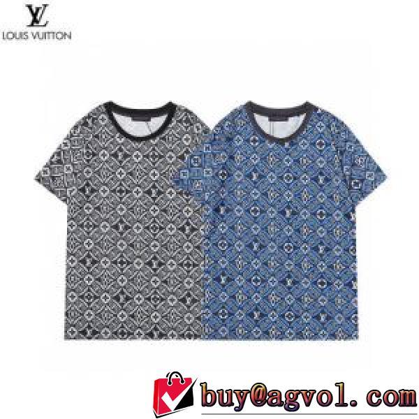 人気 ランキング ルイ ヴィトン LOUIS VUITTON 2色可選 半袖Tシャツ LOUIS VUITTONブランドスーパーコピー 2026春夏