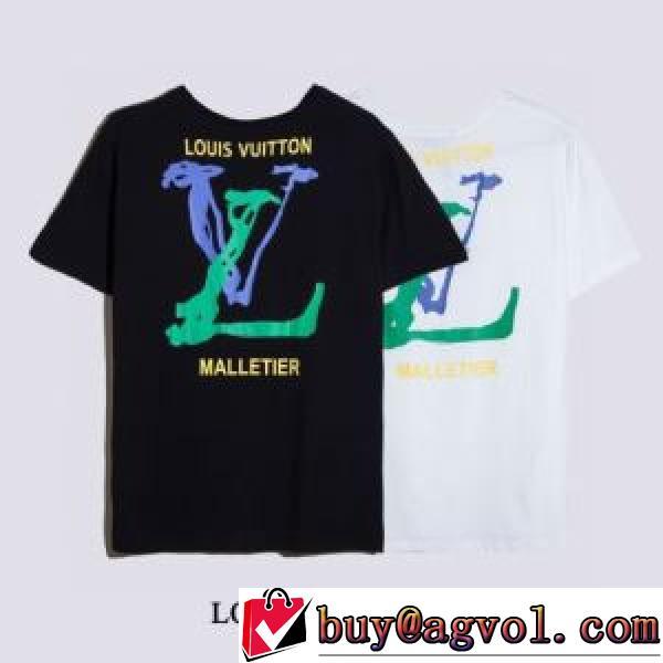 2026春夏 LOUIS VUITTONブランドコピー ファション性の高い ルイ ヴィトン LOUIS VUITTON 2色可選 半袖Tシャツ
