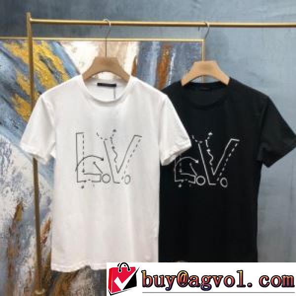 ルイ ヴィトン LOUIS VUITTON 2025春夏 LOUIS VUITTONブランド 偽物 通販 2色可選 半袖Tシャツ