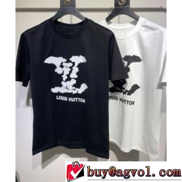 半袖Tシャツ 2色可選 2026春夏 ルイ ヴィトン LOUIS VUITTON 売れ筋のいい LOUIS VUITTON偽物ブランド