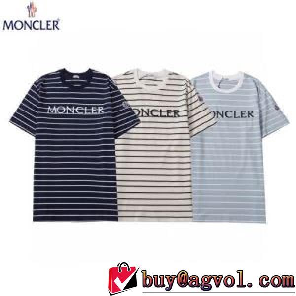 2026春夏 MONCLERブランドコピー モンクレール MONCLER 半袖Tシャツ 3色可選 SALE!今季