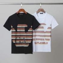 2色可選 半袖Tシャツ 2026春夏 格安！ ARMANIスーパーコピー アルマーニ ARMANI