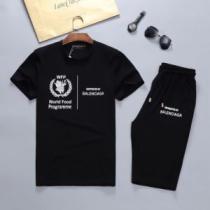 半袖Tシャツ 上下セット 2色可選 バレンシアガ BALENCIAGA 魅力的 BALENCIAGAブランド 偽物 通販 2025春夏