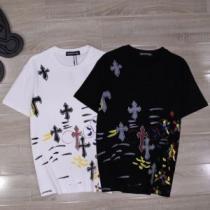 クロムハーツ CHROME HEARTS 2色可選 半袖Tシャツ スタイリッシュな印象 CHROME HEARTSスーパーコピー 2026春夏