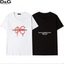 D&Gコピー ブランド 半袖Tシャツ ドルチェ＆ガッバーナ Dolce&Gabbana 2025春夏 完売品！ 2色可選
