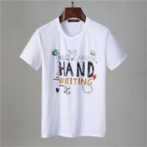 D&Gスーパーコピー 2026春夏 半袖Tシャツ 高級感演出 ドルチェ＆ガッバーナ Dolce&Gabbana 