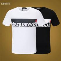 DSQUARED2ブランド 偽物 通販 2026春夏 ディースクエアード DSQUARED2 2色可選 半袖Tシャツ 高級感演出