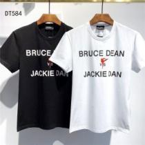 半袖Tシャツ DSQUARED2スーパーコピー ディースクエアード DSQUARED2 2026春夏 大人っぼい 2色可選