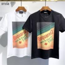 ディースクエアード DSQUARED2 スタイリッシュな印象 2026春夏 2色可選 半袖Tシャツ DSQUARED2コピーブランド