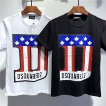 DSQUARED2偽物ブランド 希少 ディースクエアード DSQUARED2 3色可選 半袖Tシャツ 2026春夏