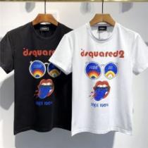 DSQUARED2ブランドスーパーコピー 2026春夏 半袖Tシャツ SALE開催 2色可選 ディースクエアード DSQUARED2