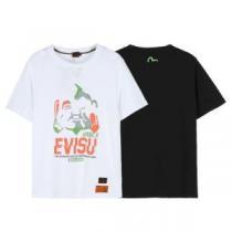 2026春夏 エヴィス EVISU  2色可選 半袖Tシャツ スタイリッシュな印象 EVISUコピー ブランド