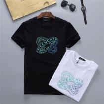 2色可選 半袖Tシャツ GIVENCHYブランドコピー  首胸ロゴ 2025春夏 ジバンシー GIVENCHY