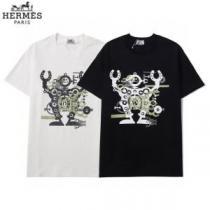 2026春夏 エルメス HERMES 美品！ 2色可選 半袖Tシャツ HERMESコピーブランド