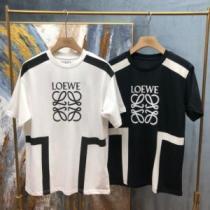 ロエベ LOEWE 2026春夏 大人のおしゃれに 半袖Tシャツ 2色可選 LOEWEスーパーコピー