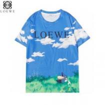 LOEWE偽物ブランド 2026春夏 半袖Tシャツ 高級感演出 ロエベ LOEWE