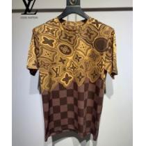 2026春夏 半袖Tシャツ LOUIS VUITTONコピー 首胸ロゴ ルイ ヴィトン LOUIS VUITTON