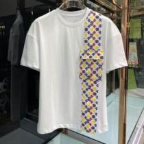 ファッション 人気 2色可選 半袖Tシャツ LOUIS VUITTONコピー ブランド 2026春夏 ルイ ヴィトン LOUIS VUITTON