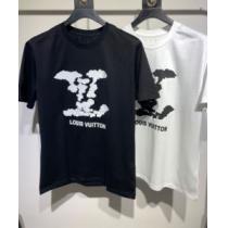 半袖Tシャツ 2色可選 2026春夏 ルイ ヴィトン LOUIS VUITTON 売れ筋のいい LOUIS VUITTON偽物ブランド