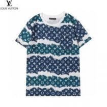 SALE開催 ルイ ヴィトン LOUIS VUITTON 半袖Tシャツ 2025春夏 LOUIS VUITTONブランド コピー