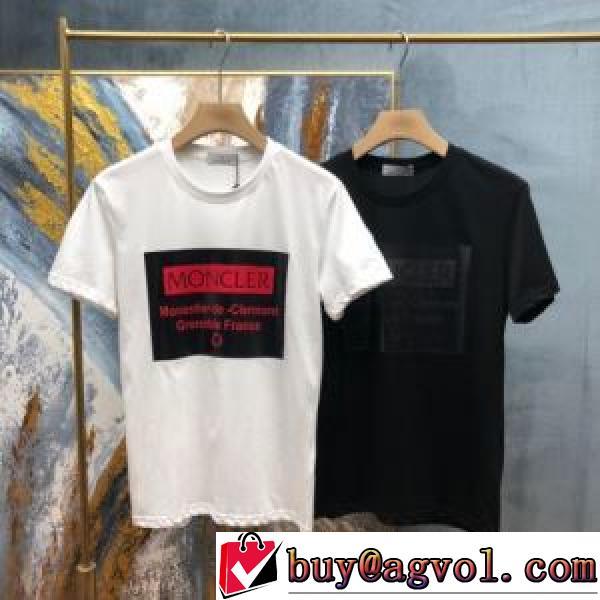 2026春夏 MONCLERブランドコピー 大好評 モンクレール MONCLER 半袖Tシャツ 2色可選