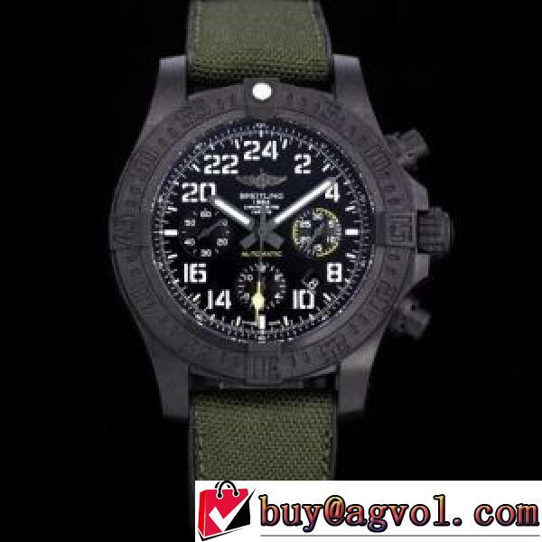 BREITLING 上品に着こなせ 2026春夏 45mm ブライトリングブランドコピー メンズ 腕時計 5色可選 炭素繊維Breitlight&reg; .202.