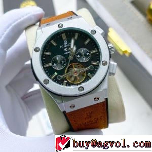 柔らかな質感 ウブロ メンズ 腕時計 5色可選 2026春夏 HUBLOTブランドスーパーコピー BIG BANGシリーズ 37.9*11.5mm.178.
