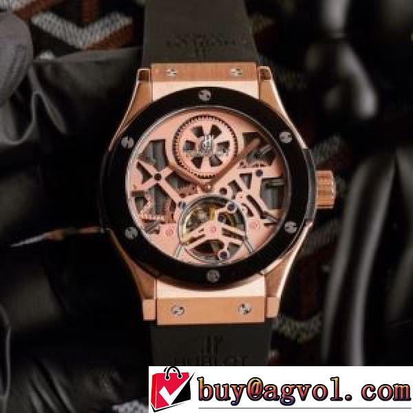 ウブロ HUBLOT 2026春夏 機械式（自動巻き）ムーブメント メンズ 腕時計 2色可選 売れ筋のいい ウブロコピー ブランド コーティング高密度鏡面.178.