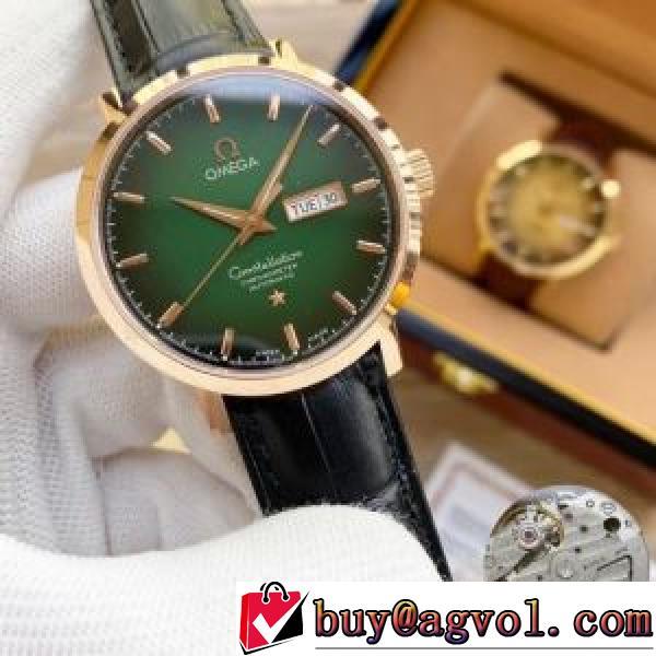 メンズ 腕時計 2026春夏 大絶賛！ 5色可選 オメガコピーブランド OMEGA 40*12mm 316ステンレス 輸入CITIZEN機械 生活防水.194.