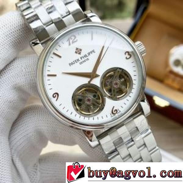 パテックフィリップスーパーコピー 素敵  Patek Philippe 2026春夏 メンズ 腕時計 6色可選 43*13mm 機械式（自動巻き）ムーブメント 316ステンレス ミネラルパテックフィリップ ブランド時計コピー.206.