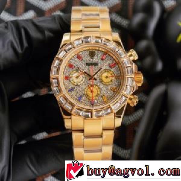 TOPセラー賞受賞！ロレックス ROLEX メンズ 腕時計 3色可選 2026春夏 ロレックスコピーブランド ダイヤベゼル 機械式（自動巻き）ムーブメント 43mm.196.